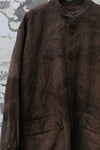 MUTEDANCE tussah silk crew neck jacket MD24SS176 PM134
